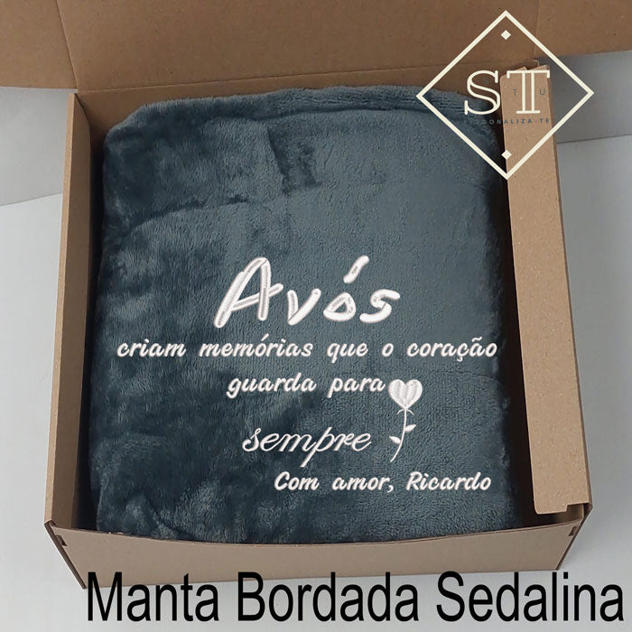 Manta de súper papá desde